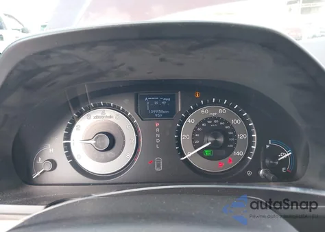 2012 Honda Odyssey Touring/Touring Elite from USA, damaged, VIN 5FNRL5H97CB019665